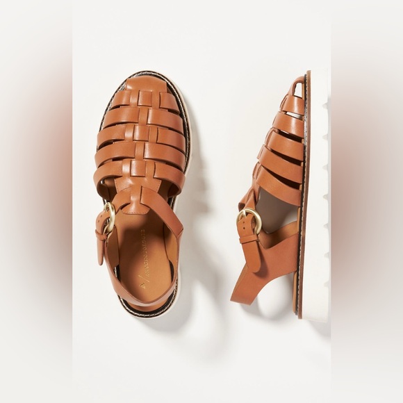 By Anthropologie Shoes - By Anthropologie Fisherman Sandals